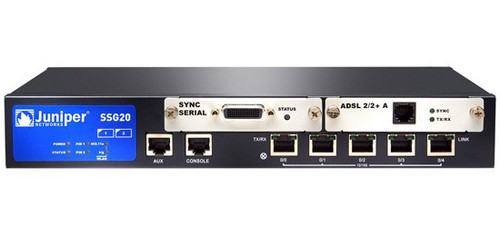 Ein Angebot bekommen: JUNIPER - SSG-20-SB-ADSL2-B | Neu, Benutzt and Refurbished